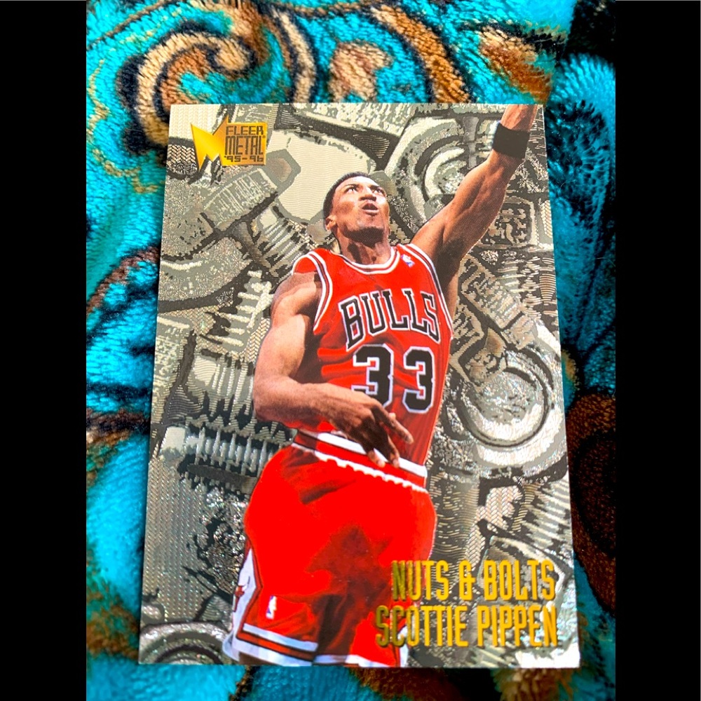 1995-1996 Scottie Pippen Fleer METAL
